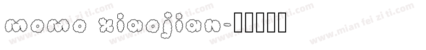 momo xiaojian字体转换